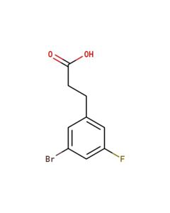 Astatech 3-(3-BROMO-5-FLUORO-PHENYL)-PROPIONIC ACID; 0.1G; Purity 95%; MDL-MFCD09999444